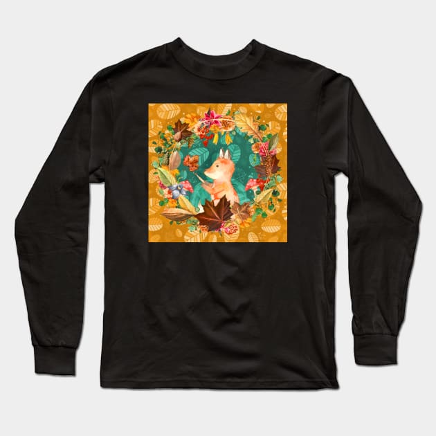 The Painter Long Sleeve T-Shirt by Phatpuppy Art